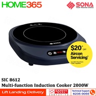 Sona Multi-function Induction Cooker 2000W SIC 8612