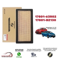 17801-BZ130, 17801-63R02 Perodua air filter for Bezza 1.3