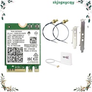 AX210NGW Card+WIFI6E Magnetic  2.4G/5G/6Ghz Tri-Band  5.3 Adapter 5374Mbps Laptop Wireless Network C