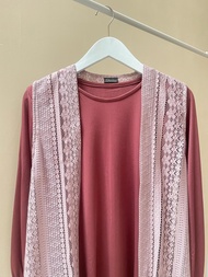 Gamis Anak Inner dan Outer Terpisah Kekinian