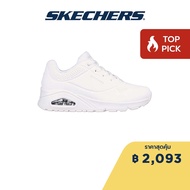 Skechers สเก็ตเชอร์ส รองเท้าผู้หญิง รองเท้าผ้าใบ Women Online Exclusive SKECHERS Street Uno Shoes - 73690-W Air-Cooled Memory Foam