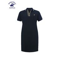 Beverly Hills Polo Club Women’s Cotton Spandex Dress in Black KD5102-Cindy