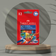 Faber-Castell 環保裝水性-12色 短型 色鉛筆--2入(原廠正貨)