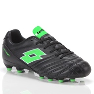 Lotto Stadio 705 FG Jr Black Mens Kids Soccer Shoes 100% Original Futsal Sports