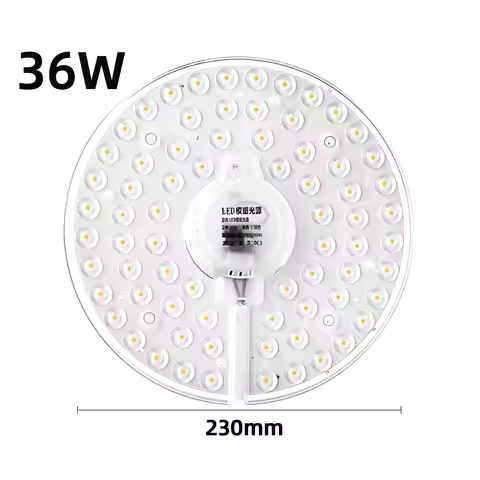 New Ceiling Light Replacement 12W 18W 24W LED Module 220V Round Led Panel Energy Saving Matrix Panel