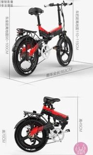 88% new Lankeleisi G650 摺合式 電動越野單車