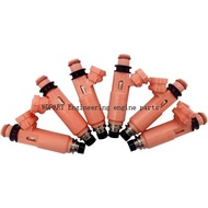 6Pcs 23250-20030 Fuel Injectors for Toyota Highlander Solara Sienna 3.3L Camry 3.0L Lexus ES330 3.0L