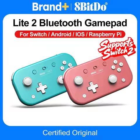 8BitDo Lite 2 Gamepads for Nintendo Switch 2 Controller Controle for Switch Raspberry Pi Android iOS