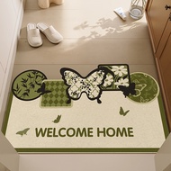 YEYA พรมปูพื้นประตูทางเข้ากันลื่นและกันสิ่งสกปรก