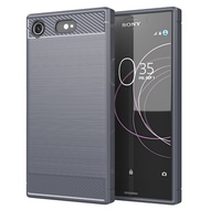 Phone Casing For Sony Xperia XZ1 Compact XZ2 Premium Shockproof Silicone Case for xperia xz2 compact xz1 xz2 mini Armor Carbon Fiber Back Cover