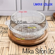 [Isi50] Mika Bolu Bulat Sifon 16 cm Tinggi 8 cm MMP / Mika SF 1608 / Mika Bolu Bulat 16.5 165 cm / M