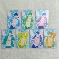 Free!男子游泳部 七瀨遙 Haru Haruka 橘真琴 Makoto 葉月渚 Nagisa 桐嶋郁彌 Ikuya 山崎宗介 Sosuke 龍崎怜 Rei  椎名旭 Shiina The Fina
