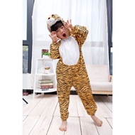 tiger onesies animal costume for kids,fit 3yrs to 8yrs old