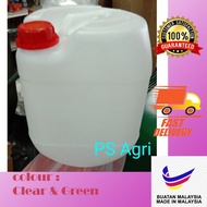 Plastic jerry can container 20 liter/ Tong Plastic Baru 20L