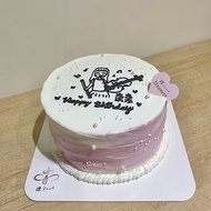 韓式繪圖 素描客製化 客製化蛋糕 生日蛋糕 蛋糕 甜點