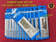[Genuine] Shimano Dura-ace XTR HG901 CN-HG901-11 Chain 11 speed 116link power link