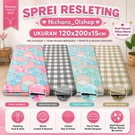 ZIPPERED FOAM MATTRESS BEDSHEET SIZE 90X200X15CM AND 120X200X15CM ZIPPERED MATTRESS COVER SARUNG TIL