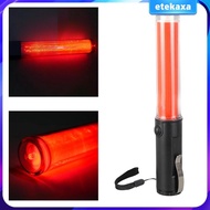 [Etekaxa] Traffic Wand Traffic Control with 3 Flashing Modes Wrist Strap Lanyard Light Wand for Park