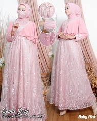 GAMIS LESTI / DRESS PESTA LESTI BILAR / GAMIS PESTA LESTI / GAMIS PREMIUM LEVICOT