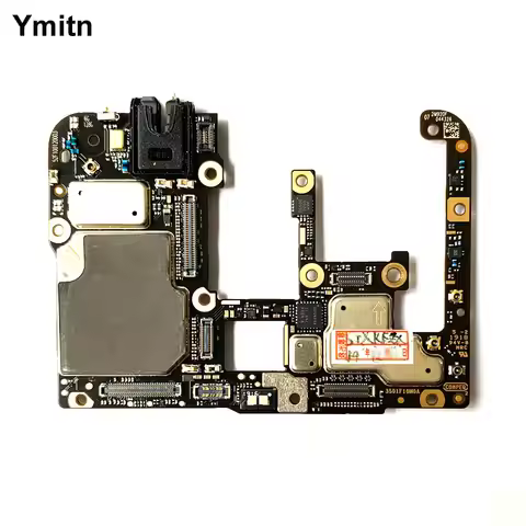 Ymitn Unlocked Main Mobile Board Mainboard Motherboard With Chips Circuits Flex Cable For Xiaomi 9T 
