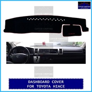 ❁ ◨ ☇ Toyota HiAce Hi-Ace GL Grandia 2007-2018 Non-Slip Dashboard Cover Mat Dash mat Sunshade Dash