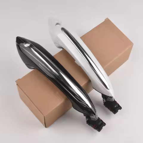 Black white car Exterior door handle for BMW F07 F10 F06 F11 F01 F03 F04 520d 520i 523i 525d 528i 52
