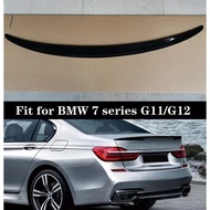 Rear Carbon Fiber Spoiler for BMW G11 G12 7 Series 740i 750i Sedan 2016-2018 Boot Lip Wings