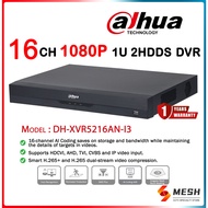 DAHUA 16CH /16 CHANNEL XVR5216AN-I3 PENTABRID 5M-N/1080P 1U 2HDDS WIZSENSE DVR RECORDER