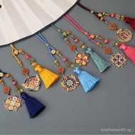 Creative In-Car In-Stock Hanging Chinese Style Tassel Pendant Ornament Woven Peace Metal Auspicious 