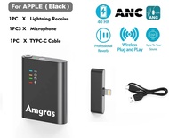 Amgras SoundMeta β
‘ pro ANC Microphone Mini Lavalier Noise Reduction HD Audio Video Recording Mini Mi