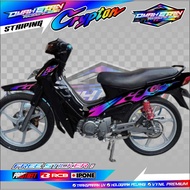 STRIPING VARIATIONS YAMAHA CRYPTON / STICKER LIST OF YAMAHA CRYPTON MOTORCYCLES