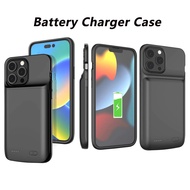 i Phone 14 Pro Max Plus PowerBank Charging Battery Case Portable 6800mAh