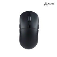 RAKK DASIG X Ambidextrous Hotswap Trimode PMW3325 Huano 80M RGB Gaming Mouse Black Or White For Desk