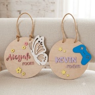 Custom children's room nameplate custom signboard