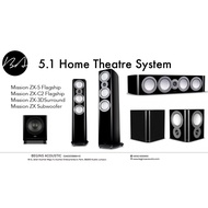 Mission ZX5 Flagship 5.1 Home Theater Speaker Package