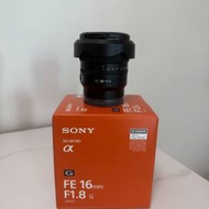 Sony FE SEL 16mm F1.8 G