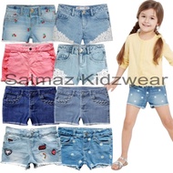 Girls' Short Jeans SIZE 13-14 y