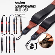 Suitable for Micro SLR Camera Fuji Canon Sony Nikon Quick Release Strap Diagonal Adjustable Shoulder