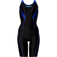 [Exclusive to .co.jp] Arena ORIAZ0200W Women's Fitness Swimsuit, AQUA EXA OR Circle Back Powerskin d