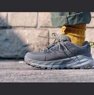 (左右腳鴛鴦碼) Hoka One One Kaha Low GTX CGGS Charcoal Grey Gore-tex Goretex Waterproof Vibram Megagrip Ou