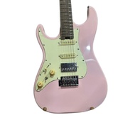 Soloking MS-11 Classic Electric Guitar Left Handed - Shell Pink