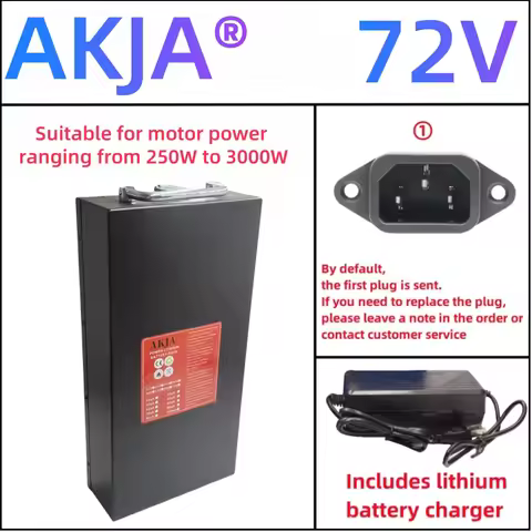 Air fast transportation 72V New Full Capacity Power 18650 Lithium Battery 20ah-100ah Lithium Battery