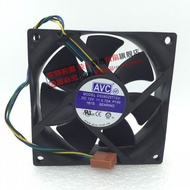 [Cooling Fan] AVC DS08025T12U-P199 12V 0.70 A 8025 Single Ball 4 Wire Dell T215K Fan