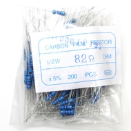 0.5W 1W 2W Carbon Film Resistor 5% Four-Color Ring 3.9 R 39R 390R 3.9K 39K 390K Europe