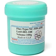 NC-559-ASM TPF Solder Flux Anti-Wet No-Clean 100g Cream AMTECH Solder Flux