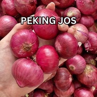 Bawang Peking india  1kg- Bawang Merah Peking Murah Bisa COD - Bawang Merah INDIA