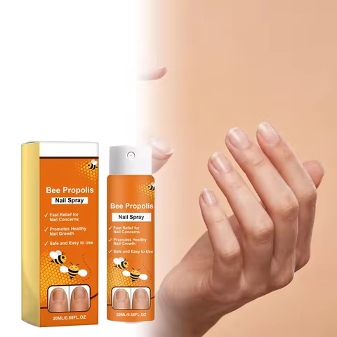 Nail Fungus Treatment Spray Onychomycosis Paronychia Removal Relieve Foot Odor Strengthens Nails Bee