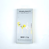 清貨 靚聲耳機 Wallytech WHF-116 3.5mm eaphone