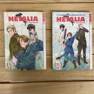 Tokyopop Manga : Hetalia Axis Powers by Hidekaz Himaruya (Vol 1 & 2) (First Printing) (Preloved)