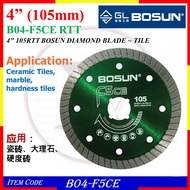 B04-F5CE RTT 4" 105RTT BOSUN DIAMOND BLADE ~ TILE